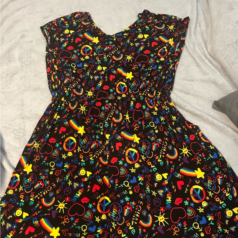 Torrid super soft PRIDE romper